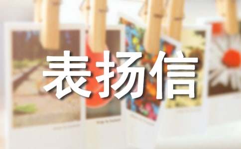 監(jiān)理表揚信