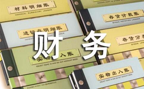 財務(wù)管理大學(xué)生頂崗實習(xí)報告