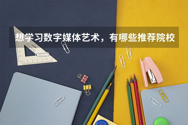 想學(xué)習(xí)數(shù)字媒體藝術(shù)，有哪些推薦院校？