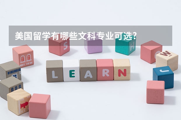 美國留學(xué)有哪些文科專業(yè)可選?
