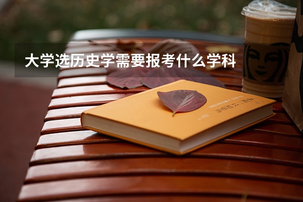 大學(xué)選歷史學(xué)需要報(bào)考什么學(xué)科