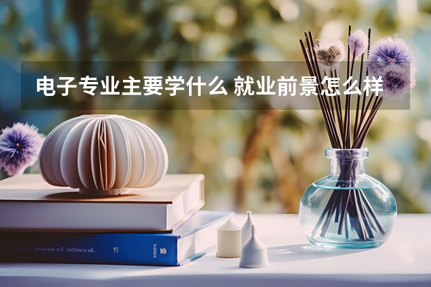 電子專業(yè)主要學(xué)什么 就業(yè)前景怎么樣