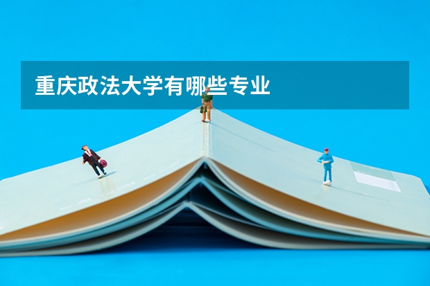 重慶政法大學有哪些專業(yè)