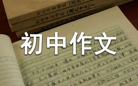 精選難忘初中作文300字5篇