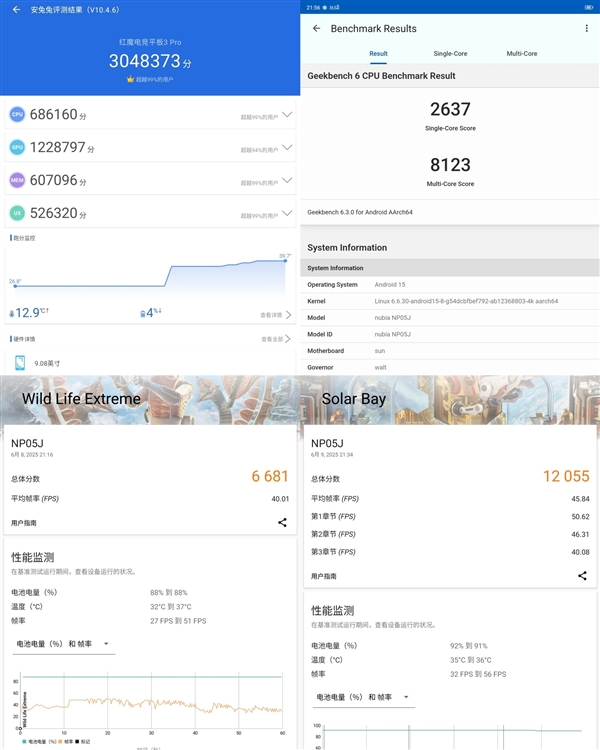 紅魔電競平板3 Pro上手：性能火力全開 9英寸板王